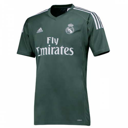 Real Madrid Goalkeeper Soccer Jersey 2017/18 Deep Green